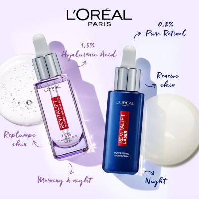 L&#039;Oréal Paris Revitalift Filler HA 1,5% Siero per il viso donna 30 ml