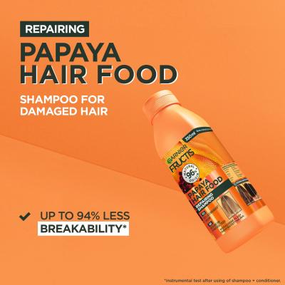 Garnier Fructis Hair Food Papaya Repairing Shampoo Shampoo donna 350 ml