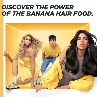 Garnier Fructis Hair Food Banana Nourishing Shampoo Shampoo donna 350 ml