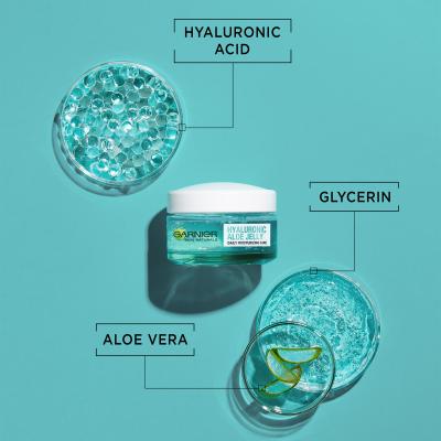 Garnier Skin Naturals Hyaluronic Aloe Jelly Daily Moisturizing Care Crema giorno per il viso donna 50 ml