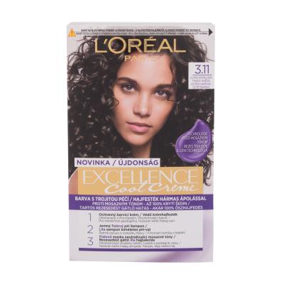 L&#039;Oréal Paris Excellence Cool Creme Tinta capelli donna 48 ml Tonalità 3,11 Ultra Ash Dark Brown