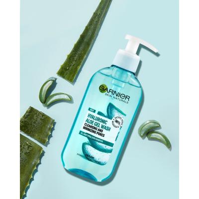 Garnier Skin Naturals Hyaluronic Aloe Gel Wash Gel detergente donna 200 ml