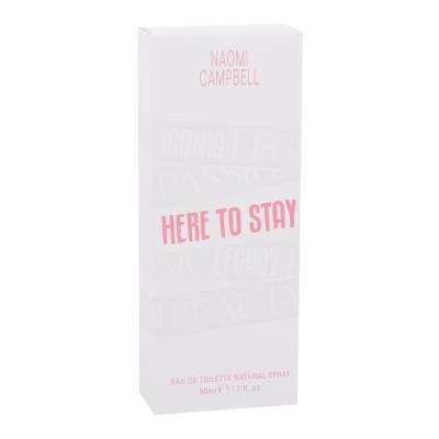 Naomi Campbell Here To Stay Eau de Toilette donna 50 ml