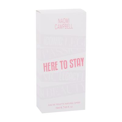 Naomi Campbell Here To Stay Eau de Toilette donna 15 ml