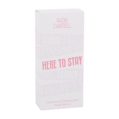 Naomi Campbell Here To Stay Eau de Toilette donna 15 ml