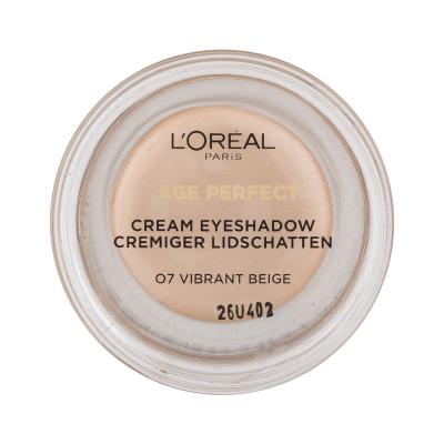 L'Oréal Paris Age Perfect Cream Eyeshadow Ombretto donna 4 ml Tonalità 07 Vibrant Beige
