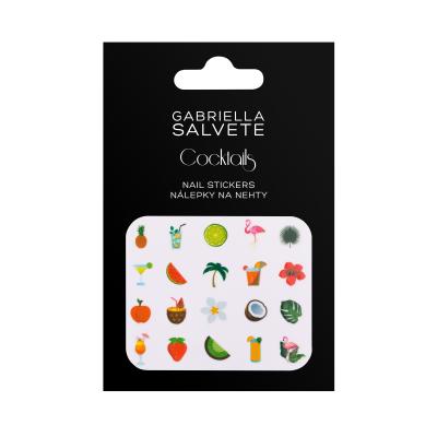 Gabriella Salvete Cocktails Nail Stickers Decorazioni per le unghie donna 1 Imballaggio
