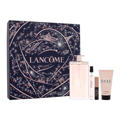 Lancôme Idôle Pacco regalo eau de parfum 100 ml + crema corpo 50 ml + eau de parfum 10 ml + mascara Lash Idole 2,5 ml 01 Glossy Black