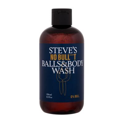 Steve´s No Bull***t Balls & Body Wash Doccia gel uomo 250 ml