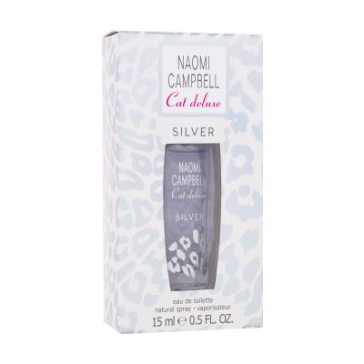 Naomi Campbell Cat Deluxe Silver Eau de Toilette donna 15 ml