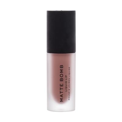Makeup Revolution London Matte Bomb Rossetto donna 4,6 ml Tonalità Delicate Brown