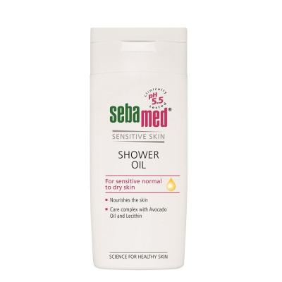 SebaMed Sensitive Skin Shower Oil Olio gel doccia donna 200 ml