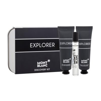Montblanc Explorer Pacco regalo eau de parfume 7,5 ml + balsamo dopobarba 30 ml + doccia gel 30 ml