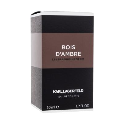 Karl Lagerfeld Les Parfums Matières Bois d&#039;Ambre Eau de Toilette uomo 50 ml