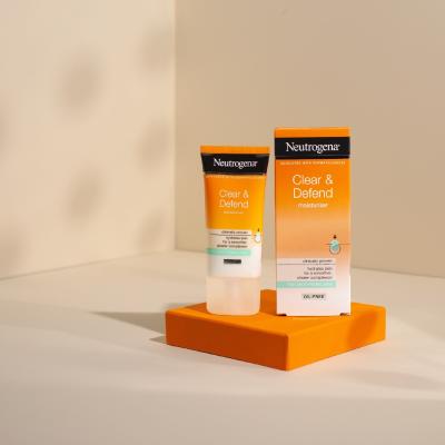 Neutrogena Clear &amp; Defend Moisturizer Crema giorno per il viso 50 ml