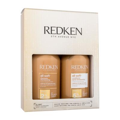 Redken All Soft Pacco regalo šampon All Soft 300 ml + kondicionér All Soft 300 ml
