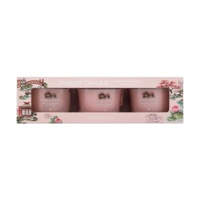 Yankee Candle Tranquil Garden Pacco regalo candela profumata 3 x 37 g