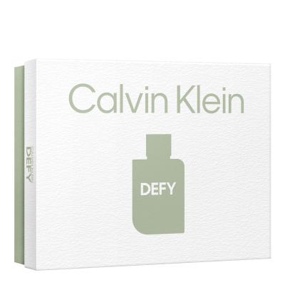 Calvin Klein Defy Pacco regalo eau de toilette 100 ml + eau de toilette 10 ml + gel doccia 100 ml