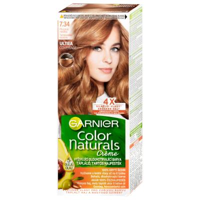 Garnier Color Naturals Créme Tinta capelli donna 40 ml Tonalità 7,34 Natural Copper