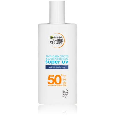 Garnier Ambre Solaire Super UV Protection Fluid SPF50+ Protezione solare viso 40 ml