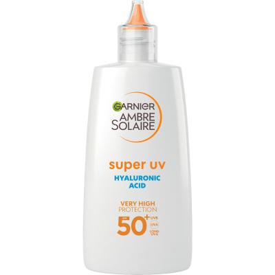 Garnier Ambre Solaire Super UV Hyaluronic Acid SPF50+ Protezione solare viso 40 ml