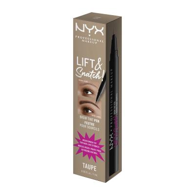 NYX Professional Makeup Lift &amp; Snatch! Matita sopracciglia donna 1 ml Tonalità 03 Taupe