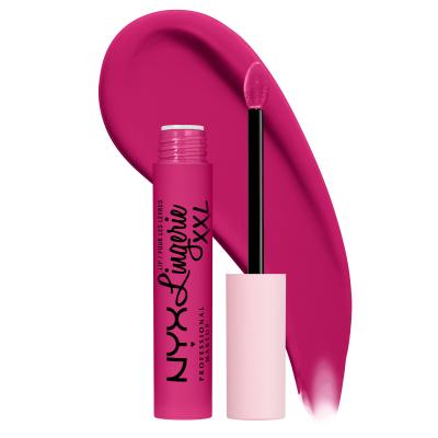 NYX Professional Makeup Lip Lingerie XXL Rossetto donna 4 ml Tonalità 19 Pink Hit