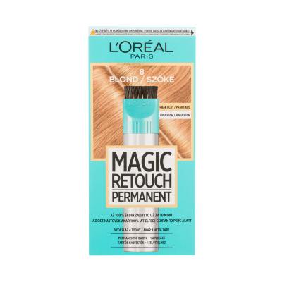 L'Oréal Paris Magic Retouch Permanent Tinta capelli donna 18 ml Tonalità 8 Blond