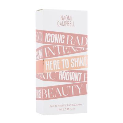 Naomi Campbell Here To Shine Eau de Toilette donna 15 ml