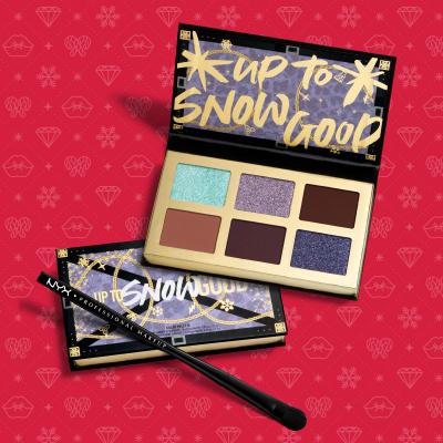 NYX Professional Makeup Mrs. Claus Ombretto donna 10,2 g Tonalità 02 Up To Snow Good