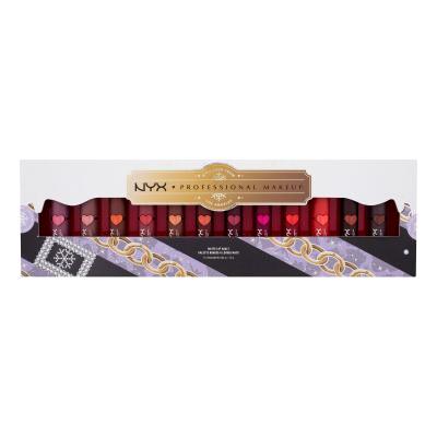 NYX Professional Makeup Mrs. Claus Matte Lip Vault Pacco regalo rossetto 12 x 1,3 g