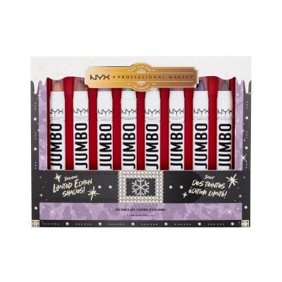 NYX Professional Makeup Mrs. Claus Jumbo Eye Pencil Set Pacco regalo matita occhi 8 x 5 g