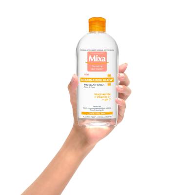 Mixa Niacinamide Glow Micellar Water Acqua micellare donna 400 ml