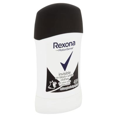 Rexona MotionSense Invisible Black + White Antitraspirante donna 40 ml
