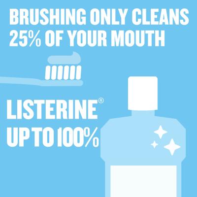 Listerine Total Care Stay White Mouthwash 6 in 1 Collutorio 500 ml