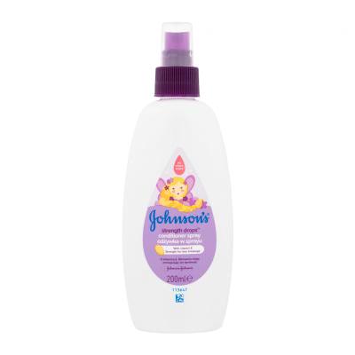 Johnson´s Strength Drops Kids Conditioner Spray Balsamo per capelli bambino 200 ml