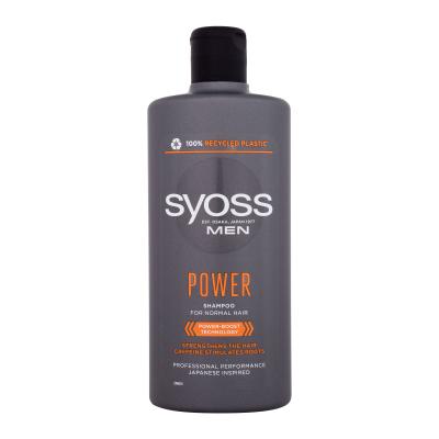 Syoss Men Power Shampoo Shampoo uomo 440 ml