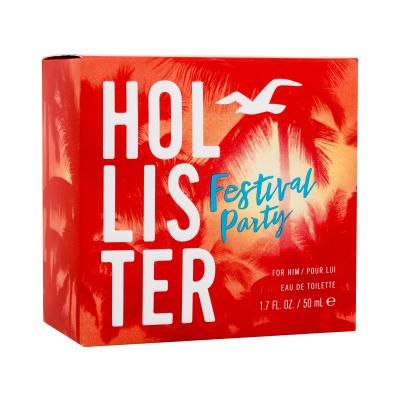 Hollister Festival Party Eau de Toilette uomo 50 ml
