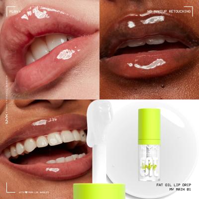 NYX Professional Makeup Fat Oil Lip Drip Olio labbra donna 4,8 ml Tonalità 01 My Main