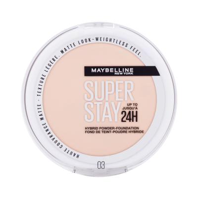 Maybelline Super Stay 24H Hybrid Powder-Foundation Fondotinta donna 9 g Tonalità 03