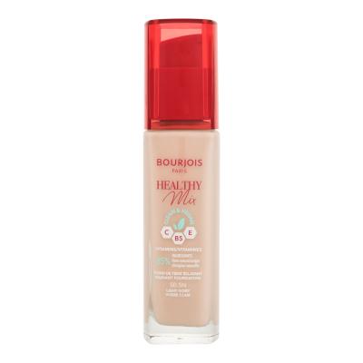 BOURJOIS Paris Healthy Mix Clean & Vegan Radiant Foundation Fondotinta donna 30 ml Tonalità 50,5N Light Ivory