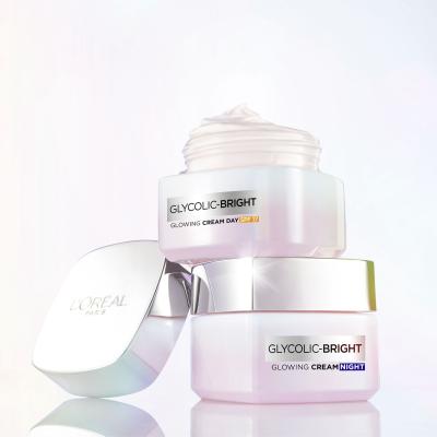 L&#039;Oréal Paris Glycolic-Bright Glowing Cream Night Crema notte per il viso donna 50 ml