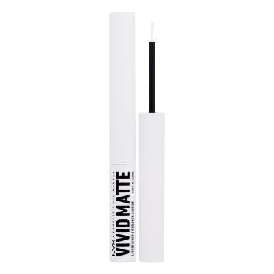 NYX Professional Makeup Vivid Matte Eyeliner donna 2 ml Tonalità 02 White