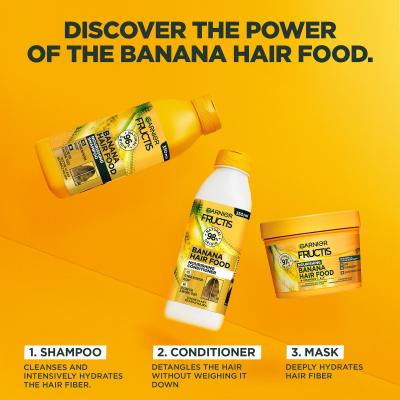 Garnier Fructis Hair Food Banana Nourishing Mask Maschera per capelli donna 400 ml