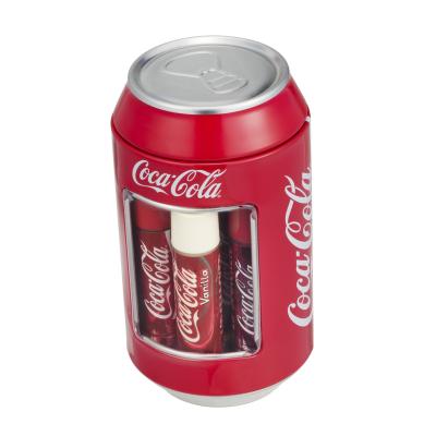 Lip Smacker Coca-Cola Can Collection Pacco regalo balsamo labbra 6 x 4 g + scatola di latta