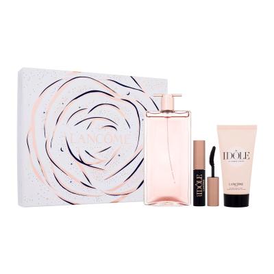 Lancôme Idôle Pacco regalo eau de Parfum 50 ml + crema corpo 50 ml + Mascara Lash Lifting Volumizing Mascara 2,5 ml 01 Glossy Black