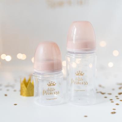 Canpol babies Royal Baby Easy Start Anti-Colic Bottle Little Princess 3m+ Biberon bambino 240 ml