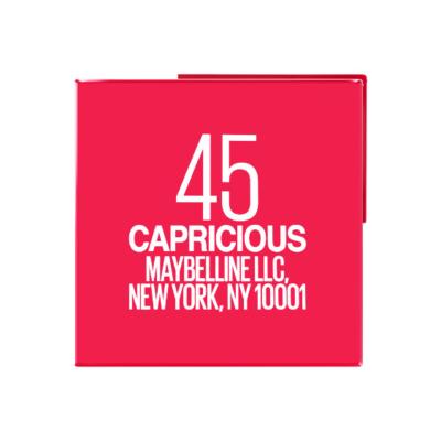 Maybelline Superstay Vinyl Ink Liquid Rossetto donna 4,2 ml Tonalità 45 Capricious