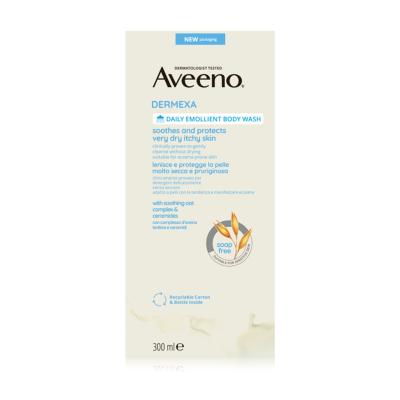 Aveeno Dermexa Daily Emollient Body Wash Doccia gel 300 ml