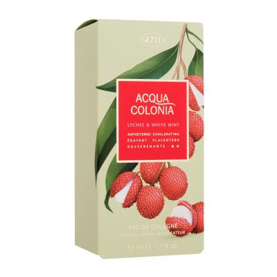 4711 Acqua Colonia Lychee &amp; White Mint Acqua di colonia 50 ml